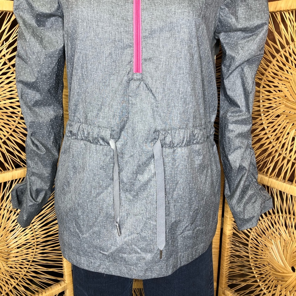 Fabletics Jacket Danielle 1/2 Zip Workout Hooded … - image 4